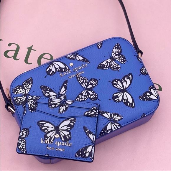 Kate Spade Staci Butterfly Camera
Crossbody and Card Hold Small Wallet S… - Picture 4 of 14